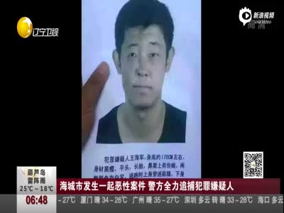 辽宁海城恶性杀人案致6死 均系嫌犯媳弟家人
